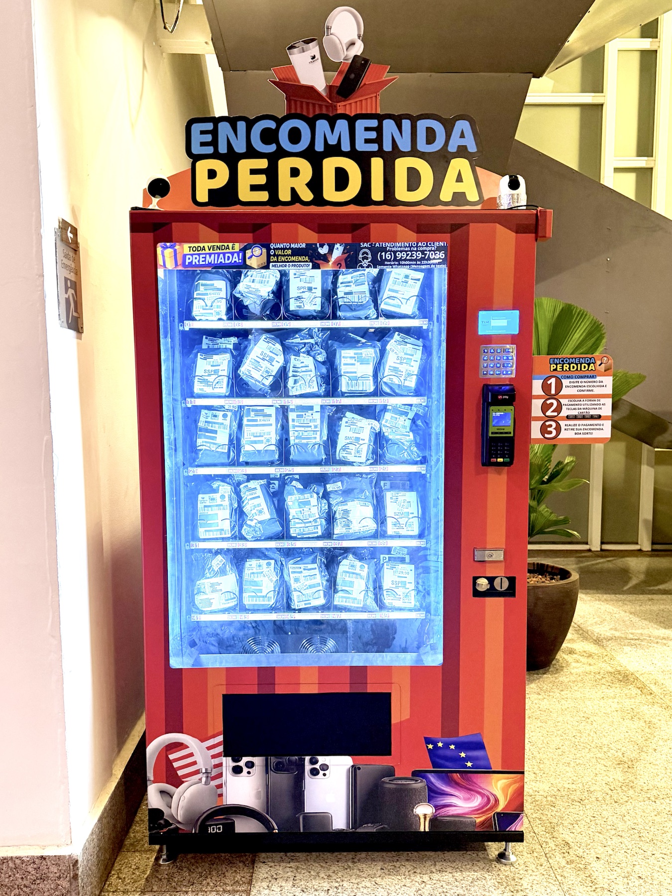 Modelo de negócio Vending Machine Encomenda Perdida